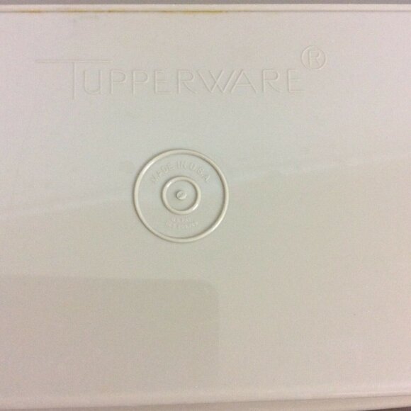 Tupperware Deviled Egg Carrier Keeper Beige Tan 723-2 and 722-2 - Picture 6 of 8